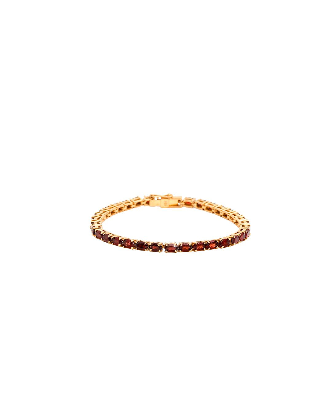 GARNET TENNIS BRACELET