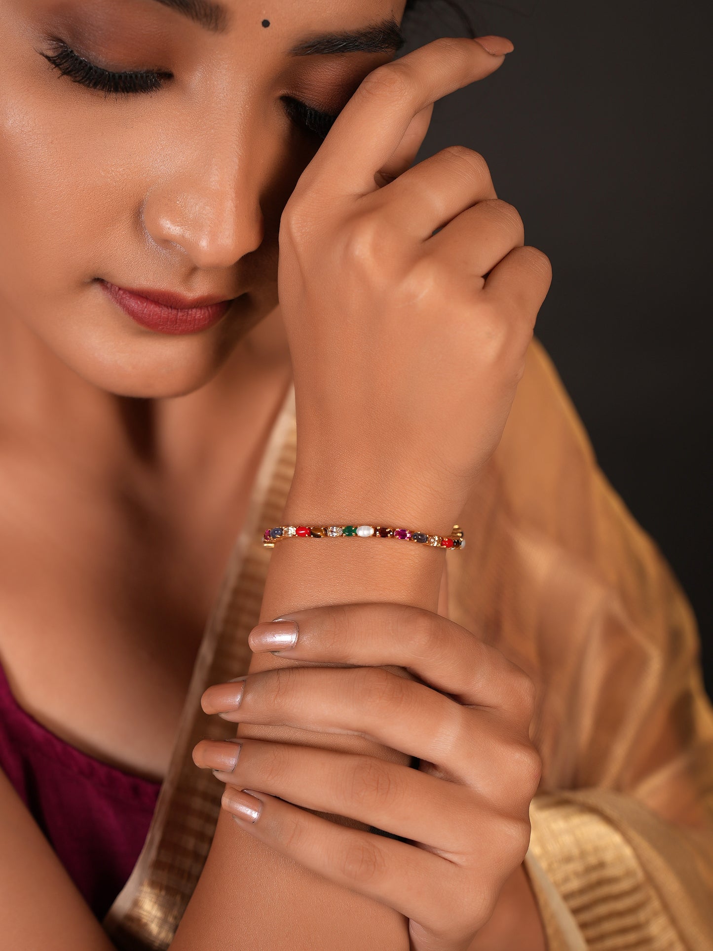 NAV-VARNA TENNIS BRACELET