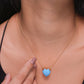 HRIDAYAM NECKLACE- TURQUOISE