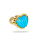 HRIDAYAM RING- TURQUOISE