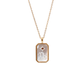 CAPRICON NECKLACE (RECTANGLE)- ZODIAC SYMBOL