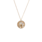 PISCES NECKLACE (ROUND)- ZODIAC SIGN