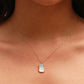 ARIES NECKLACE (RECTANGLE)- ZODIAC SYMBOL