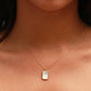 CAPRICON NECKLACE (RECTANGLE)- ZODIAC SYMBOL