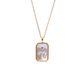 ARIES NECKLACE (RECTANGLE)- ZODIAC SYMBOL