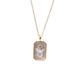 TAURUS NECKLACE (RECTANGLE)- ZODIAC SYMBOL